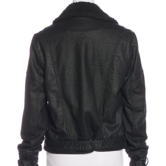 Free People Long Sleeved Black Flight Jacket! ❤️ - Picture 3 of 4